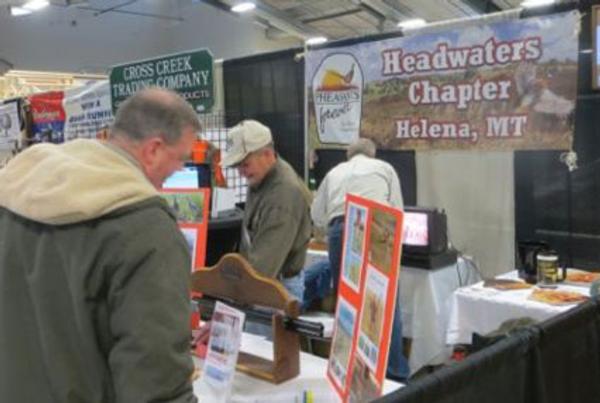 PF Members man a booth at a 2014 Sports Fair in Helena