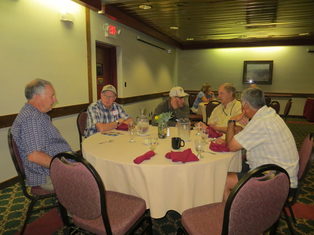 Headwater members visit during the Montana State Meeting in Dillon in 2013